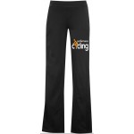 Ladies black PC leisure pants