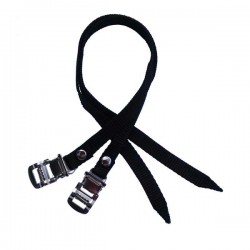 1 pair quality toe/pedal straps - fit all road/mountain/spinning/indoor cycling bikes